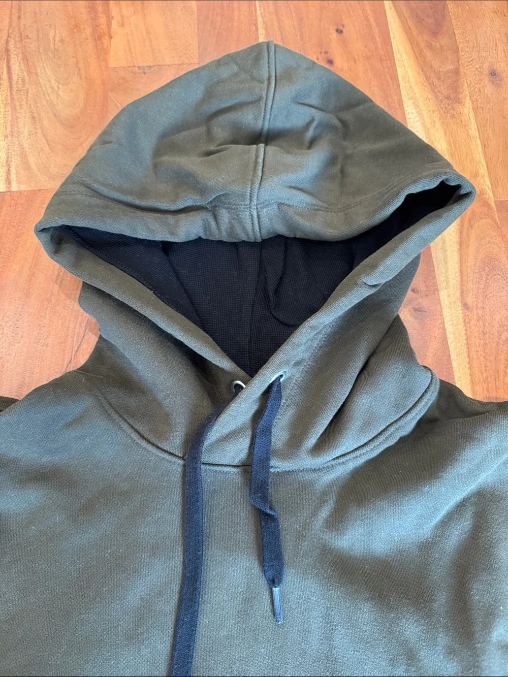 Army green hoodie